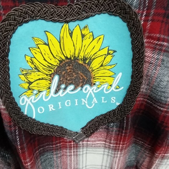 2705 Size XL Upcycled Croft & Borrow Create Your Own Sunshine Button Down Shirt - Picture 5 of 7